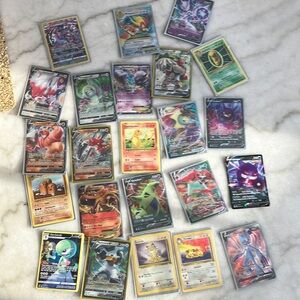 Assorted Trading Card Game Set